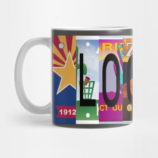 Arizona Local, License Plates Mug